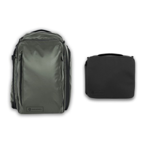 Rucsac foto WANDRD Transit Verde Wasatch, 35L cu Essential Camera Cube