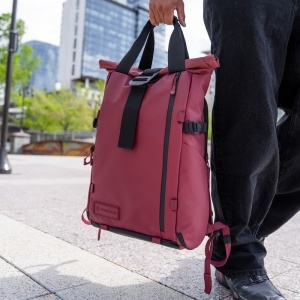 Rucsac WANDRD PRVKE V4, 31L, Photography Bundle, culoare Rhone Burgundy