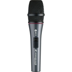 Sennheiser E 865-S, Microfon condensator supercardioid cu switch On/Off