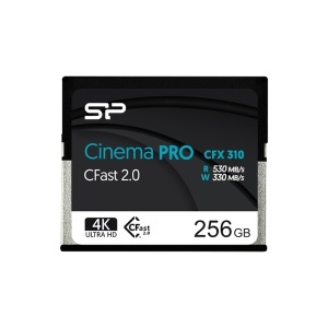 Silicon Power Cinema Pro CFast 2.0, Card de memorie 256GB R530W330 MBs