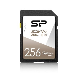 Silicon Power Superior Pro SDXC 256GB, UHS-II, V60, Card de memorie R280MB/s / W170MB/s