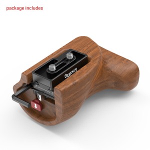 SmallRig 2457 Mâner cu prindere rapidă din lemn pentru camere Z CAM E2