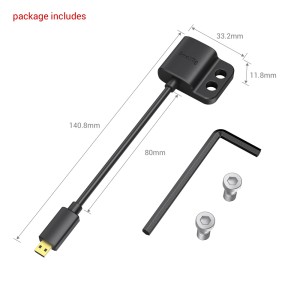 3021 Ultra Slim 4K HDMI Adapter Kabel (D naar A)