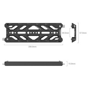 3770 8'' Lightweight ARRI Dovetail Plate