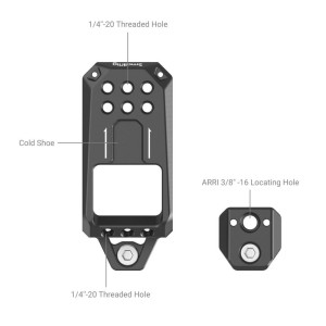 3990 Top Plate for Sony FX3 XLR Unit