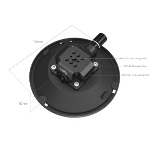 6″ Suction Cup Camera Mount 4114