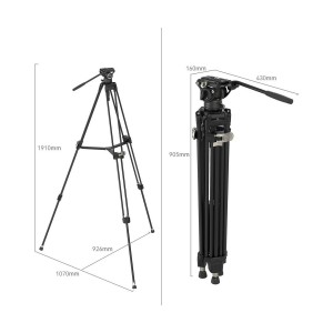 4163 FreeBlazer Heavy Duty Aluminum Alloy Tripod Kit AD 80