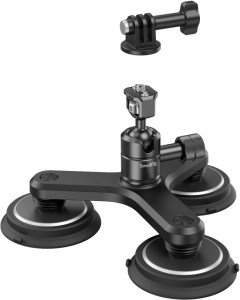 SmallRig 4468 Triple Magnetic Suction Cup Mounting Support Kit for Action Cameras
