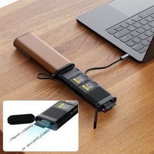 SmallRig 4532, Cititor de carduri CFexpress Type B, SD, microSD, USB-C 3.2