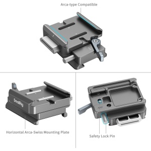 SmallRig 4639, Placa de eliberare rapida H38 Arca-Swiss