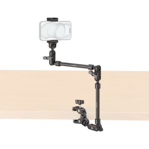 Kit brat magic regulabil SmallRig 4766 cu clema tip crab, suport de telefon si adaptor de filet