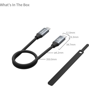 SmallRig 4788, Cablu de date USB-C 100W, 35cm