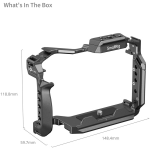 Cage SmallRig 4902 pentru Panasonic LUMIX S1R II, S5 II, S5 IIX & G9 II