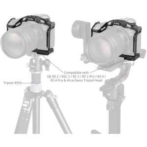 SmallRig 4975, Cage Black Mamba pentru Canon EOS R5 Mark II