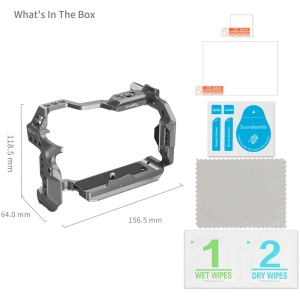 SmallRig 4977 HawkLock, Cage pentru Canon EOS R5 Mark II, cu eliberare rapida