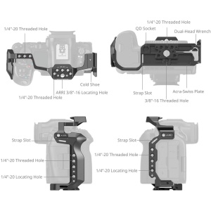 SmallRig 4978, Cage pentru Canon EOS R5 Mark II