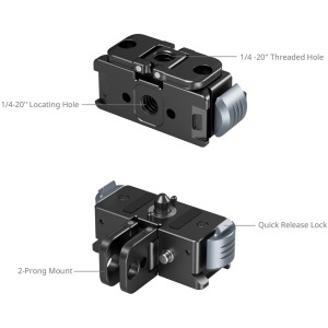 SmallRig 5437, Adaptor Eliberare rapida pentru GoPro HERO13 Black
