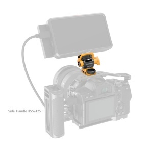 SmallRig 5520, Montura monitor cu ARRI Anti-Twist 3/8"-16, BumbleBee Edition