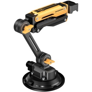 SmallRig 5528, Suport cu Amortizor pentru DJI Osmo Pocket 3  GoPro HERO13  Insta360 X4, Bumblebee Edition