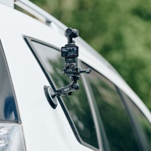 SmallRig 5607, Adaptor Cage pentru DJI Osmo Pocket 3 cu monturi 1/4", cold shoe