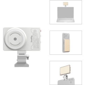 SmallRig 5640 M3 White, Lampa LED Bi-color pentru telefoane, MagSafe