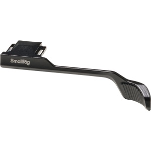 Maner pentru degetul mare SmallRig 5702 pentru Panasonic LUMIX L10 negru montat pe camera