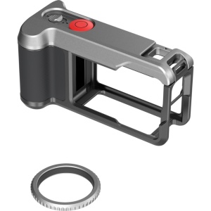 Carcasa SmallRig 6371 pentru DJI Osmo Action 5 Pro cu curea de umar si inel de protectie obiectiv