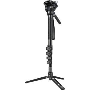 SmallRig 6624 Monopied Video din Aluminiu, 5 Secțiuni, cu Cap Fluid