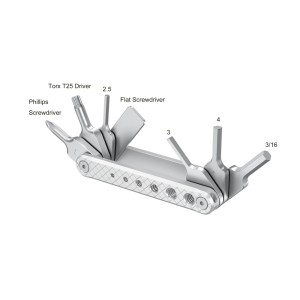 Foldable Multi Tool Kit AAK2213D