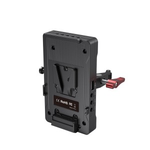 3202 V Mount Batterij Adapter Plaat met Krab Vormige Klem