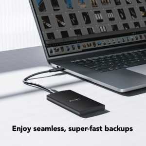 SSD Portabil Lexar SL300, 1TB, USB 3.2 Gen 2, R1050/W1000 MB/s