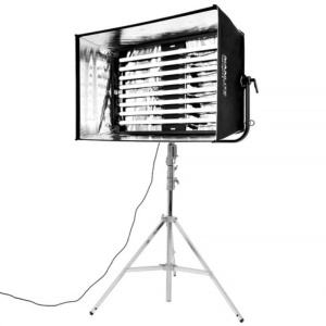 Suport Nanlite pentru 8 tuburi LED cu Softbox și Grid, FR-T12-8+SB