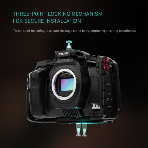TILTA Advanced Kit, Cage pentru Blackmagic Cinema Camera 6K, Negru