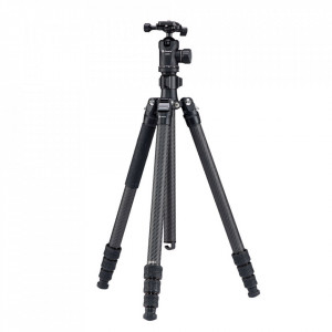 Trepied Fotopro Sherpa Plus Carbon, Negru
