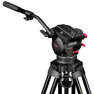 Trepied video Cartoni Focus 10, MS, Red Lock System