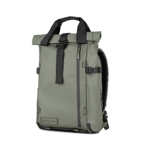 WANDRD PRVKE 21L Wasatch Green Photo Bundle V4, Rucsac foto 21L cu Essential Camera Cube