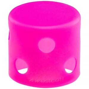 Set geluri colorate silicone Westcott FlexiGels Vivid Pack montat pe cupola sticla Godox AD400Pro