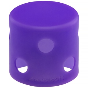 Set geluri colorate silicone Westcott FlexiGels Vivid Pack montat pe cupola sticla Godox AD400Pro
