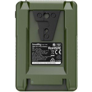 Acumulator SmallRig 4930, VB99 mini V Mount, 99Wh, Green