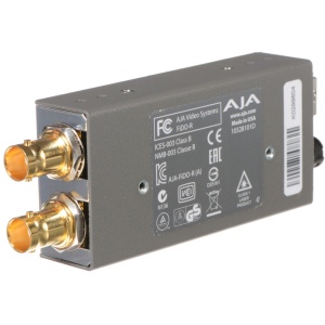 AJA FiDO-R, Convertor fibra optica LC la 2 x 3G-SDI