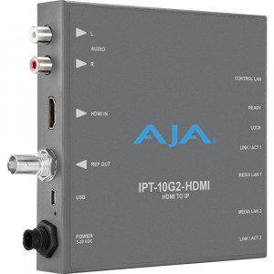 AJA IPT-10G2-HDMI, convertor Video & Audio HDMI la SMPTE ST 2110