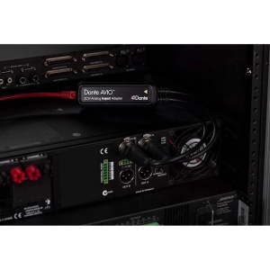 Audinate Dante AVIO ADP-DAO-AU-0X2, Adaptor iesire XLR pentru Retele Audio Dante