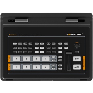 AvMatrix Shark S4 PLUS, Mixer video cu 4 canale 2xHDMI si 2x3G-SDI, cu Ecran IPS de 10.1