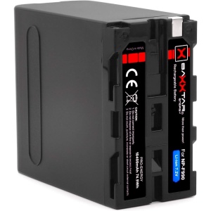 Baxxtar NP-F990, Acumulator Li-Ion, 7.2V, 10400mAh