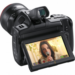 Camera digitala de film cinematografic Blackmagic Design Pocket Cinema Camera 6K G2 cu montura activa EF si senzor Super 35 HDR