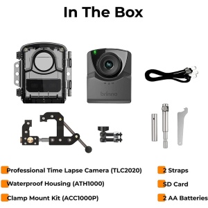 Brinno TLC2020, Camera Time Lapse Construction Bundle, 1080p, 118°