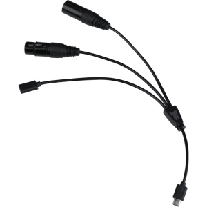 Cablu adaptor Nanlite USB-C la DMX pentru PavoBulb și PixelTube, CB-DMX-USBC-1/3