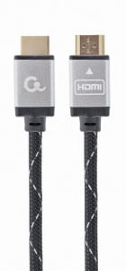 Cablu video HDMI Cablexpert, (T) la HDMI (T), 2m, negru, rezolutie maxima 4K