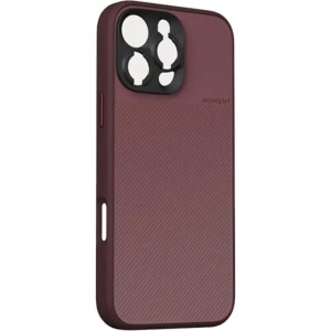 Carcasa Moment pentru iPhone 16 Pro Max, cu suport lentila, Red Clay