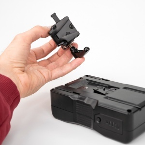 Caruba DF VCLAMP, Clema cu placa V-Mount 